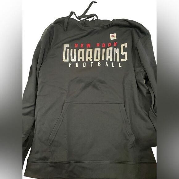 NEW YORK GUARDIANS FOOTBALL HOODED SHIRT - Picture 1 of 4